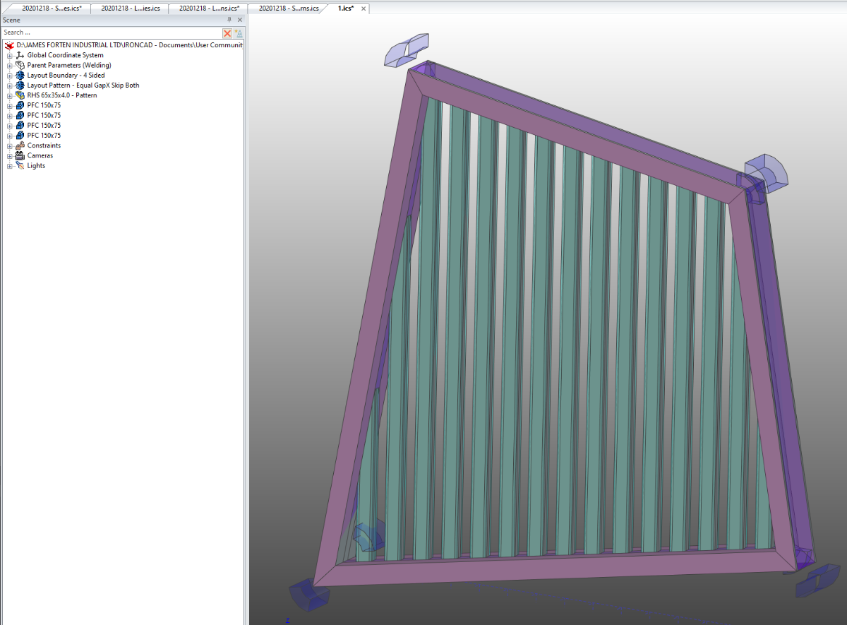 Parameters and Design Variations and Attachment Points - Layout ...