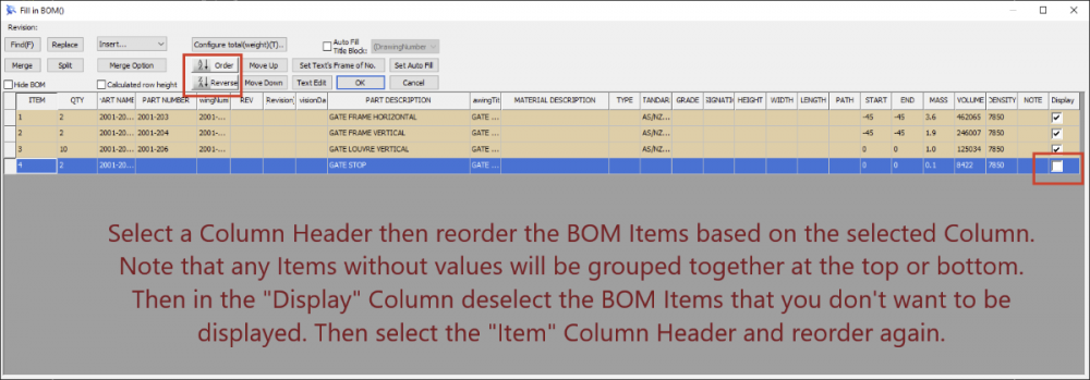 CAXA - BOM - Display of BOM Items.PNG