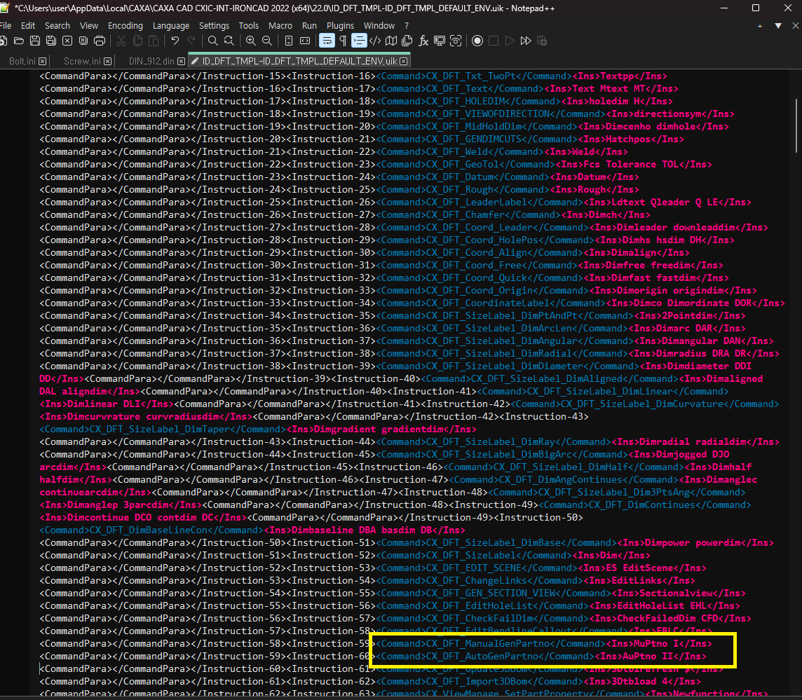 CAXA - Manual Generate Item No. in Customize - General Discussion ...