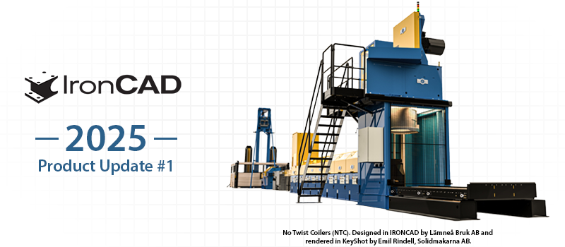IronCAD Releases 2025 Product Update 1 (PU1)